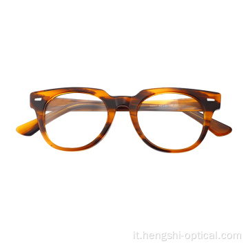 Prezzo all&#39;ingrosso Frame di occhiali per gli occhiali acetato retrò, vetri ottici acetato vintage cornici per donne uomini